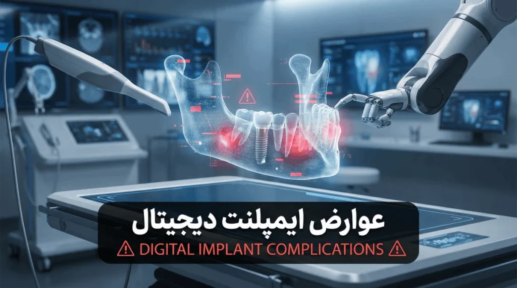 عوارض ایمپلنت دیجیتال